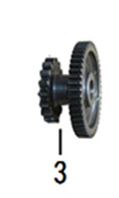 APX7 Çift Dişli Z=49 (200 CC) - Voltapar