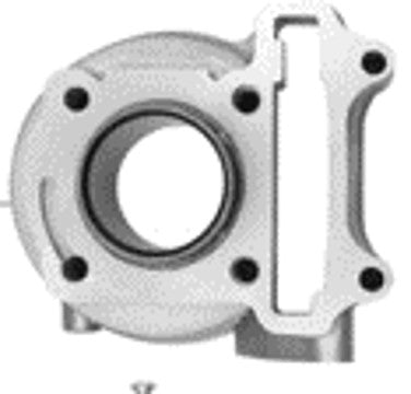 RSX3 Silindir (125 CC) Cylinder Assy (125 CC) - Voltapar