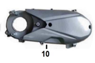 APX7 Kapak Sol Blok (200 CC) - Voltapar