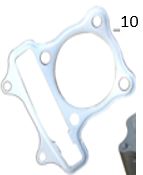 RS7 Silindir Kapak Contası (125 CC Sct) - Voltapar