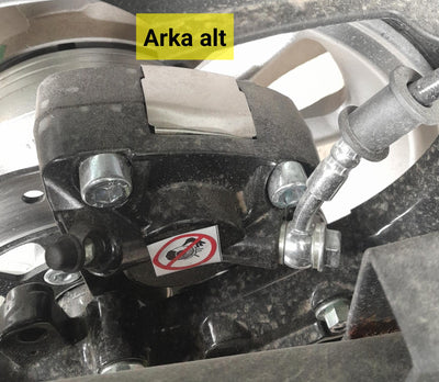 RSX4 Arka Disk Fren Alt Merkez - Voltapar
