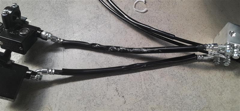 RSX7 Ön Disk Fren Hidrolik Hortum 40 Cm - Voltapar